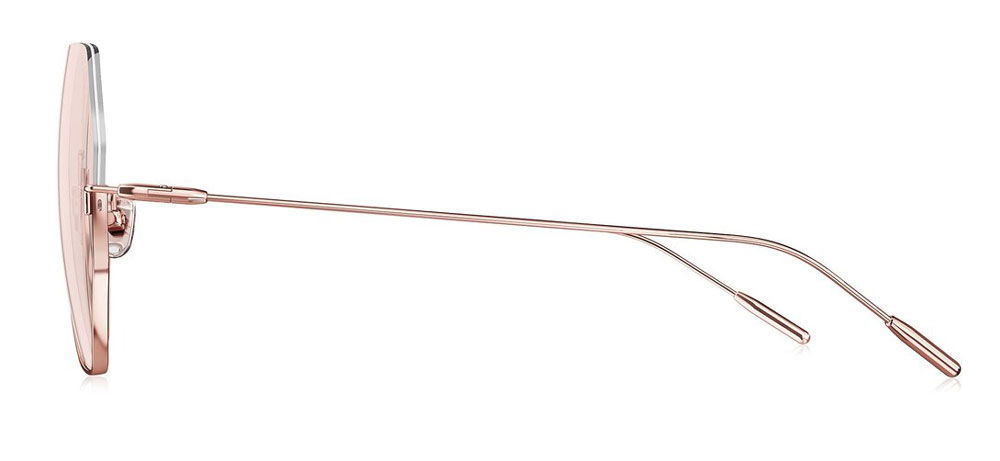 BOLON BL7107-B30 Güneş Genç,Yetişkin Kadın Geometrik Yarım Çerçeveli Titanyum Polarize - 3