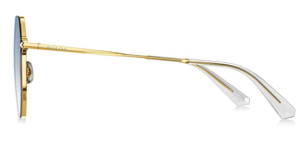 BOLON BL7119-A62 Güneş Genç,Yetişkin Kadın Geometrik Çerçeveli Titanyum Polarize - 3