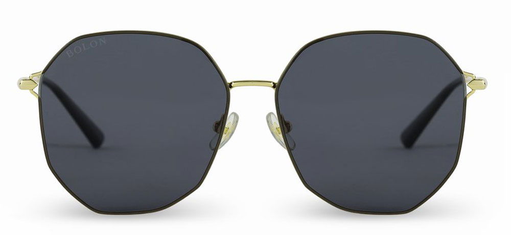 BOLON BL7119-C60 Güneş Genç,Yetişkin Kadın Geometrik Çerçeveli Titanyum Polarize - 1