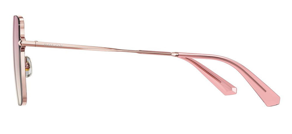 BOLON BL7120-A31 Güneş Genç,Yetişkin Kadın Köşeli Çerçeveli Titanyum Polarize - 3