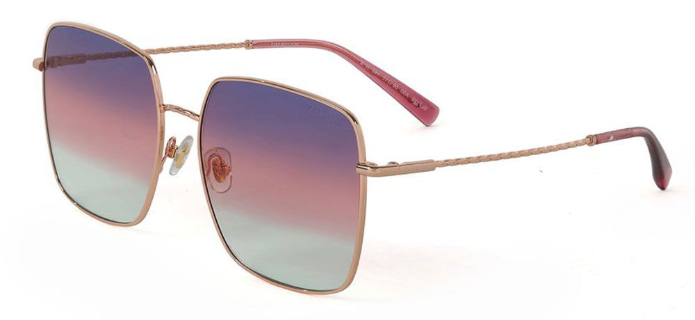 BOLON BL7126-A30 Güneş Genç,Yetişkin Kadın Köşeli Çerçeveli Titanyum Polarize - 2