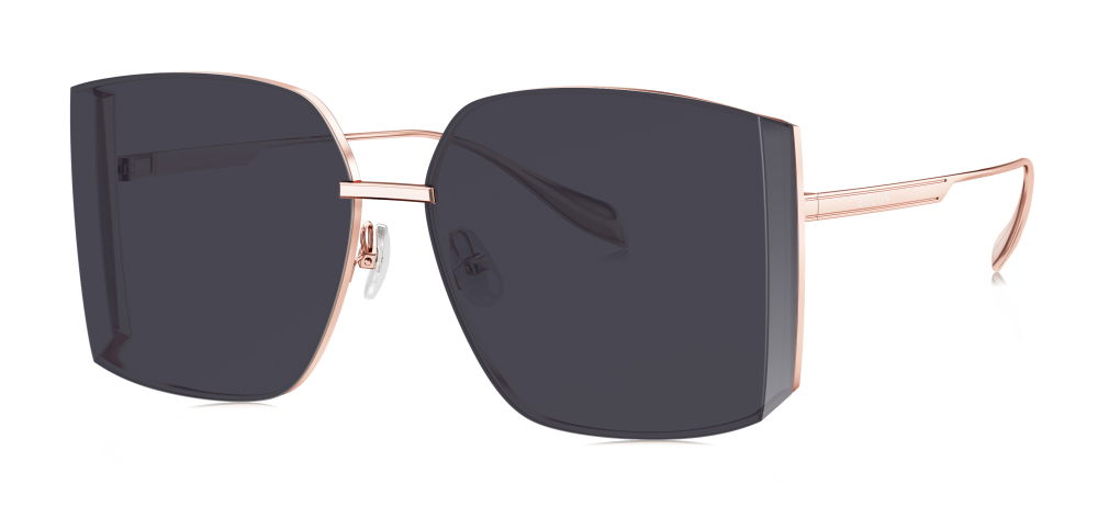 BOLON BL7189-A30 Güneş Genç Kadın Geometrik Çerçeveli Titanyum UV400 - 2