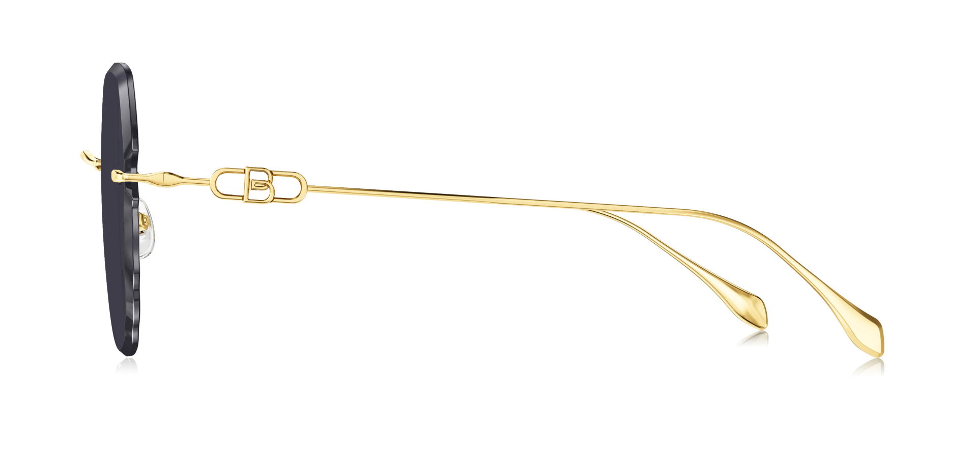 BOLON BL7191-A60 Güneş Genç Kadın Geometrik Çerçevesiz Titanyum UV400 - 3