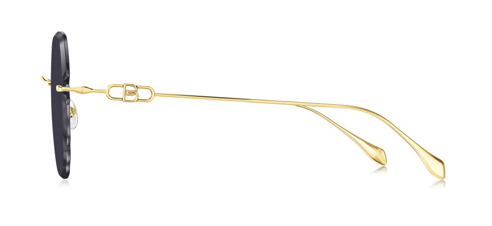 BOLON BL7191-A60 Güneş Genç Kadın Geometrik Çerçevesiz Titanyum UV400 - 3