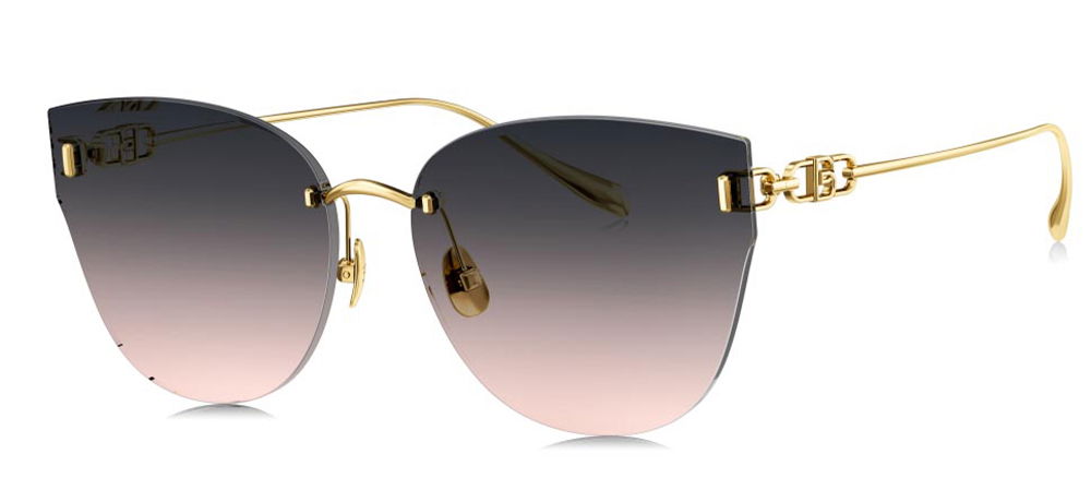 BOLON BL7200-A63 Güneş Genç Kadın Geometrik Çerçevesiz Titanyum UV400 - 2