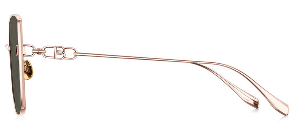 BOLON BL7207-A38 Güneş Genç Kadın Köşeli Çerçeveli Titanyum UV400 - 3