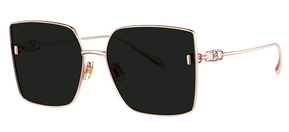 BOLON BL7207-C30 Güneş Genç Kadın Köşeli Çerçeveli Titanyum UV400,Polarize - 2