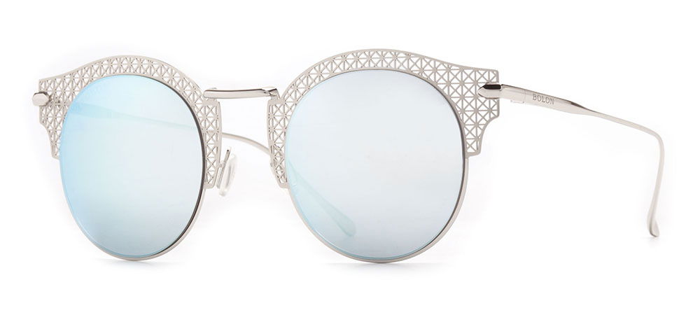BOLON BL8006-B90 Güneş Genç,Yetişkin Kadın Oval Çerçeveli Titanyum Polarize - 2