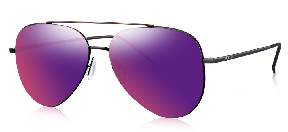 BOLON BL8010-D11 Güneş Genç,Yetişkin Kadın Damla Çerçeveli Titanyum Polarize - 2
