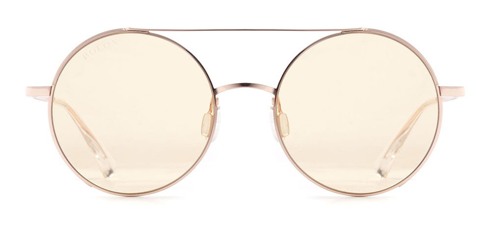 BOLON BL8028-A60 Güneş Genç,Yetişkin Kadın Yuvarlak Çerçeveli Titanyum Polarize - 1