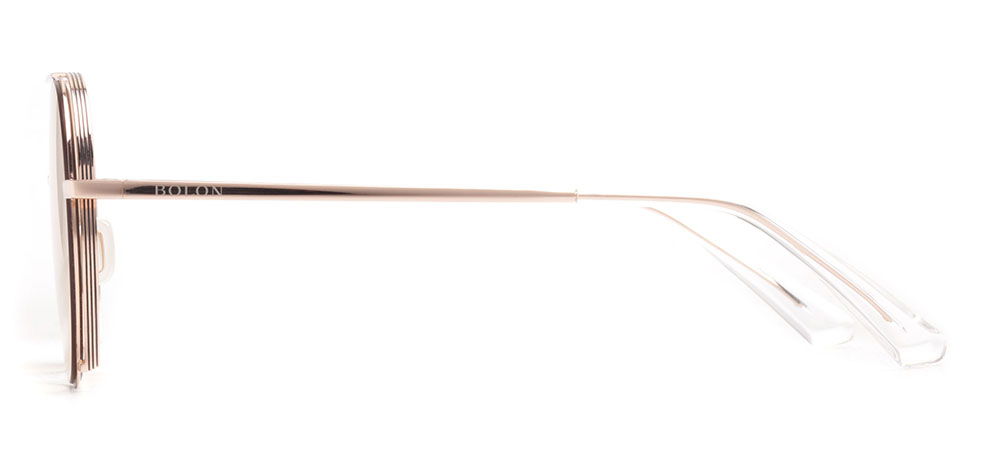 BOLON BL8028-A60 Güneş Genç,Yetişkin Kadın Yuvarlak Çerçeveli Titanyum Polarize - 3