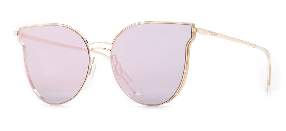 BOLON BL8029-B61 Güneş Genç,Yetişkin Kadın Geometrik Çerçeveli Titanyum Polarize - 2