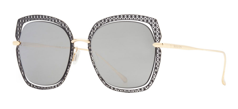 BOLON BL8036-B12 Güneş Genç,Yetişkin Kadın Geometrik Çerçeveli Titanyum Polarize - 2