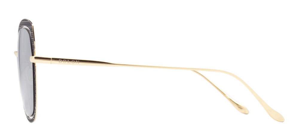 BOLON BL8036-B12 Güneş Genç,Yetişkin Kadın Geometrik Çerçeveli Titanyum Polarize - 3