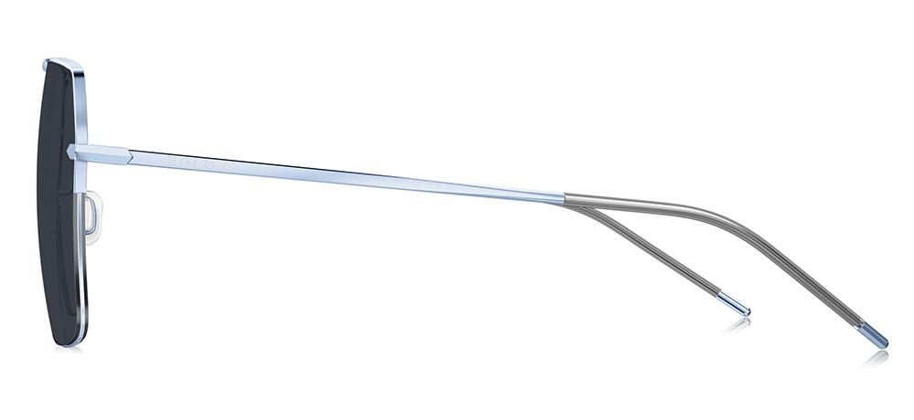 BOLON BL8090-C70 Güneş Genç Erkek Geometrik Çerçeveli Titanyum UV400,Polarize - 3