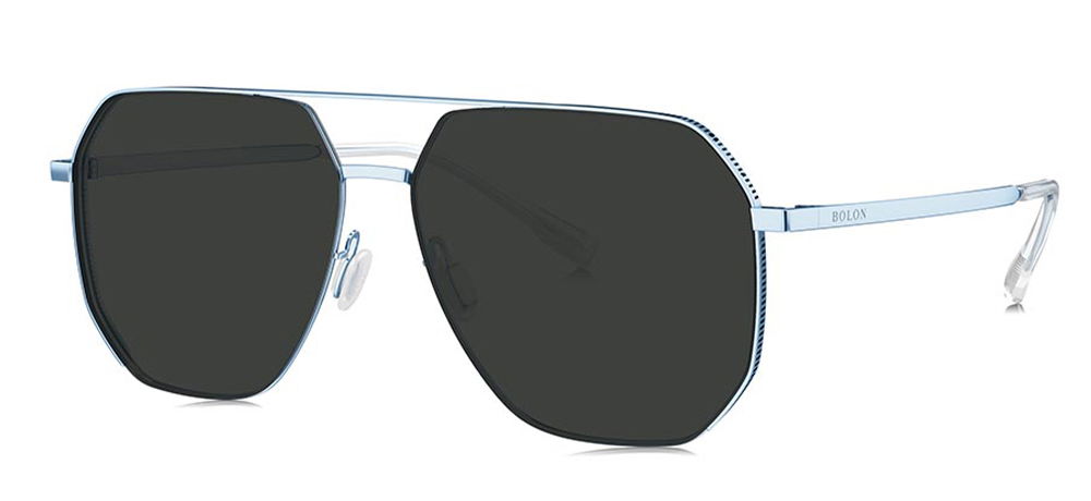 BOLON BL8101-C70 Güneş Genç Erkek,Kadın,Unisex Damla Çerçeveli Titanyum UV400,Polarize - 2