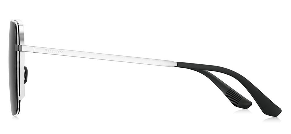 BOLON BL8120-C90 Güneş Genç Erkek Geometrik Çerçeveli Titanyum UV400,Polarize - 3