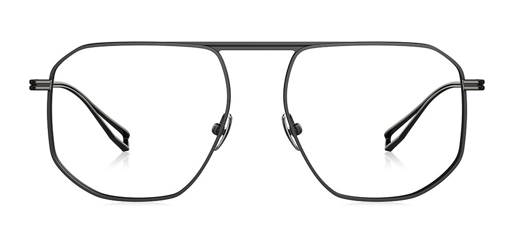 BOLON BT1509-B10 Optik Genç,Yetişkin Erkek Geometrik Çerçeveli Titanyum - 1