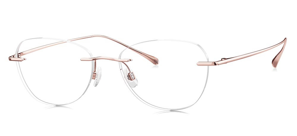 BOLON BT1592-B30 Optik Genç Kadın Çekik Çerçevesiz Titanyum - 2