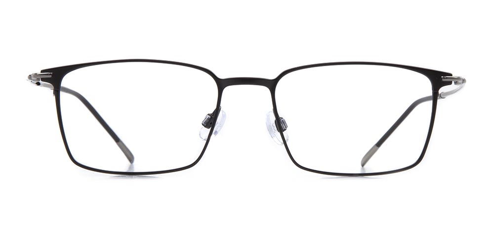 BOLON BT1605-B11 Optik Genç Erkek Köşeli Çerçeveli Titanyum - 1