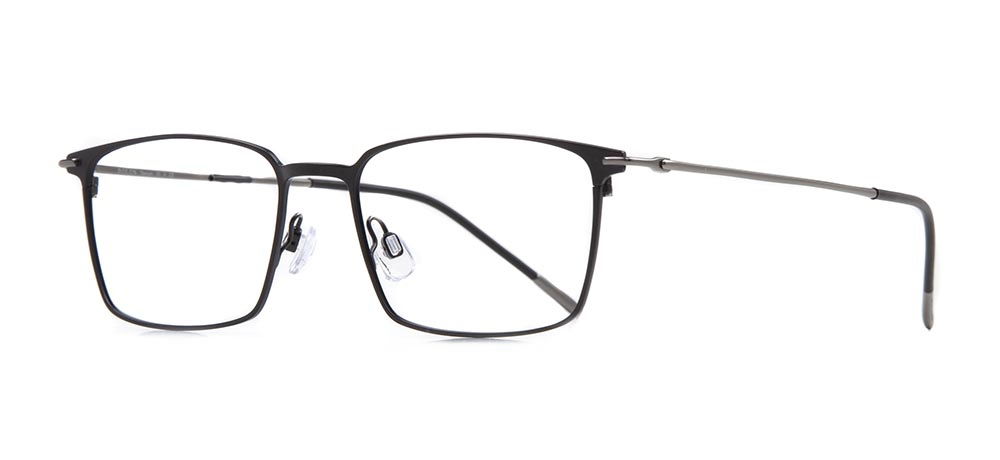 BOLON BT1605-B11 Optik Genç Erkek Köşeli Çerçeveli Titanyum - 2