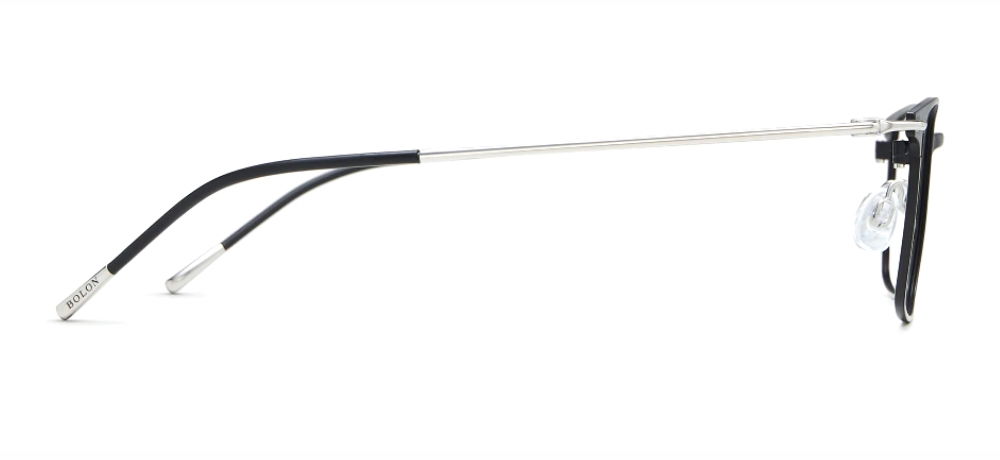BOLON BT1605-B15 Optik Genç Erkek Köşeli Çerçeveli Titanyum - 3