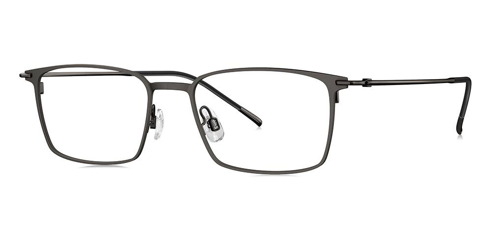 BOLON BT1605-B91 Optik Genç Erkek Köşeli Çerçeveli Titanyum - 2