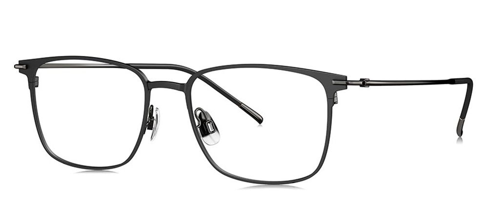 BOLON BT1612-B11 Optik Genç Erkek Köşeli Çerçeveli Titanyum - 2