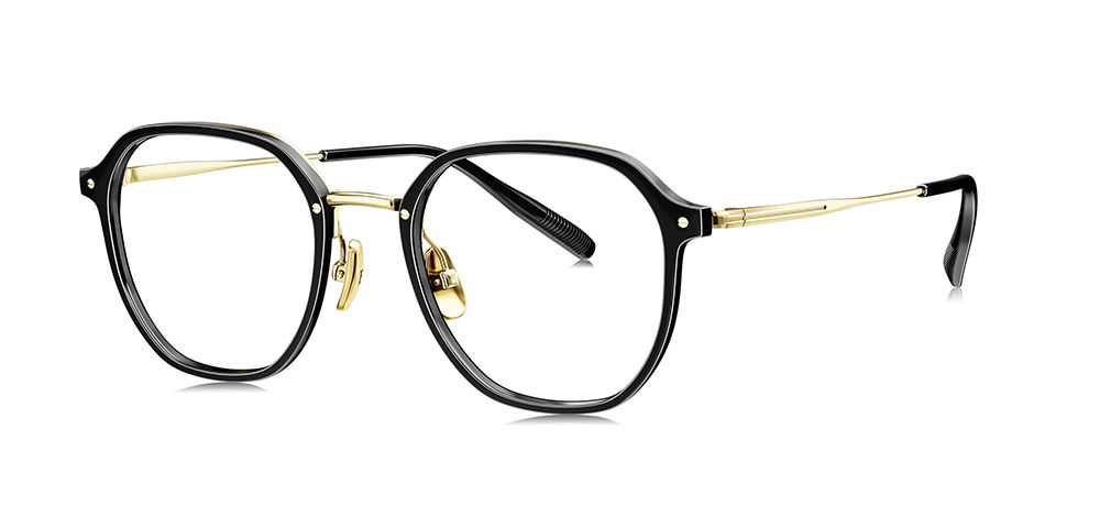 BOLON BT6010-B12 Optik Genç Kadın Geometrik Çerçeveli Titanyum - 2