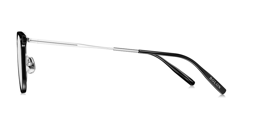 BOLON BT6011-B15 Optik genç Erkek,Kadın,Unisex Köşeli Çerçeveli Titanyum - 3