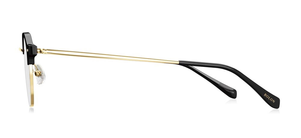 BOLON BT6012-B12 Optik Genç Erkek,Kadın,Unisex Geometrik Çerçeveli Titanyum - 3