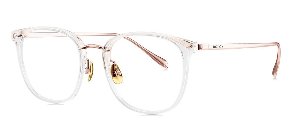 BOLON BT6025-B93 Optik Genç Erkek,Kadın,Unisex Oval Çerçeveli Titanyum - 2