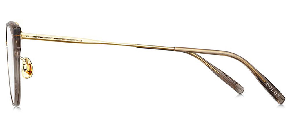 BOLON BT6035-B21 Optik Genç Kadın Oval Çerçeveli Titanyum - 3