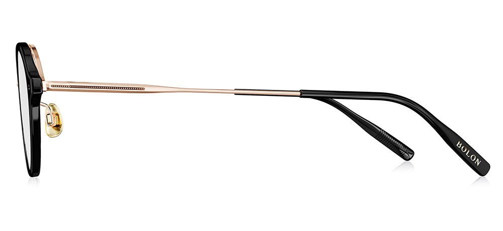 BOLON BT6050-B12 Optik Genç Kadın Çekik Çerçeveli Titanyum - 3