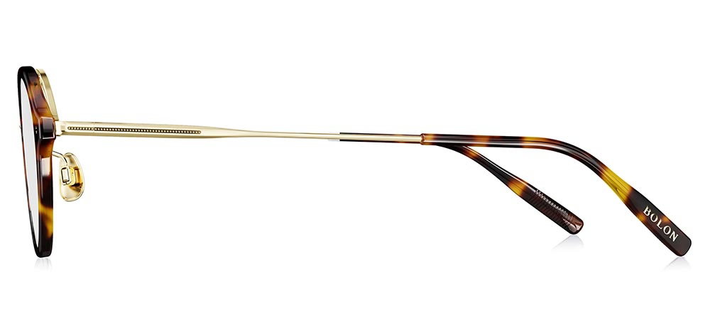 BOLON BT6050-B20 Optik Genç Kadın Çekik Çerçeveli Titanyum - 3