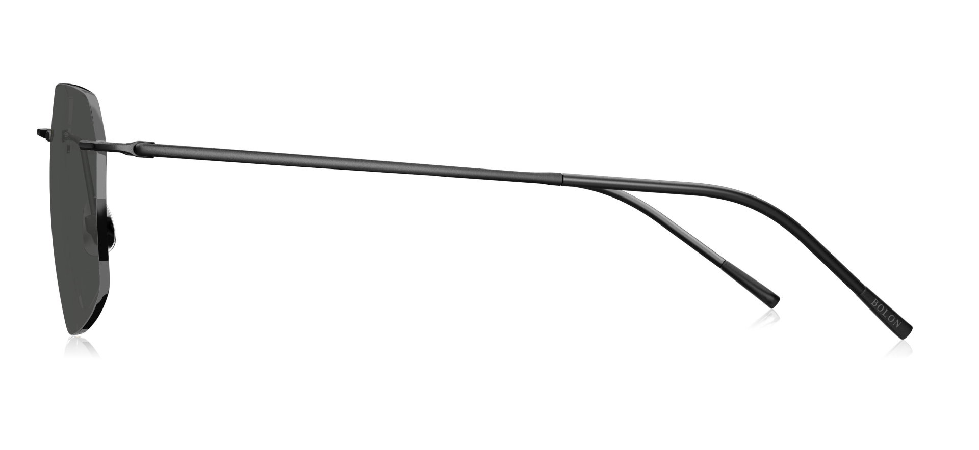 BOLON BV1026-C10 Güneş Genç Erkek Geometrik Çerçevesiz Titanyum UV400,Polarize - 3