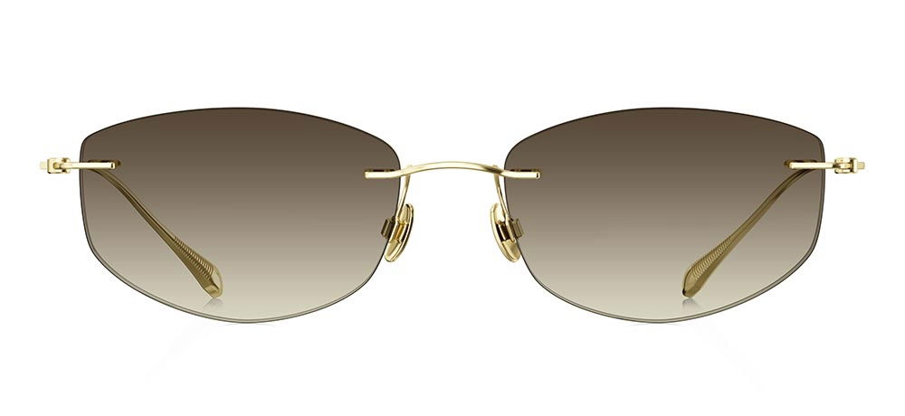 BOLON BV1050-A62 Güneş Genç Kadın Geometrik Çerçevesiz Titanyum UV400 - 1