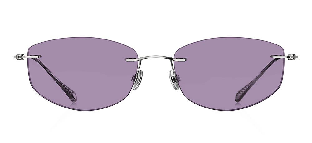 BOLON BV1050-A95 Güneş Genç Kadın Geometrik Çerçevesiz Titanyum UV400 - 1