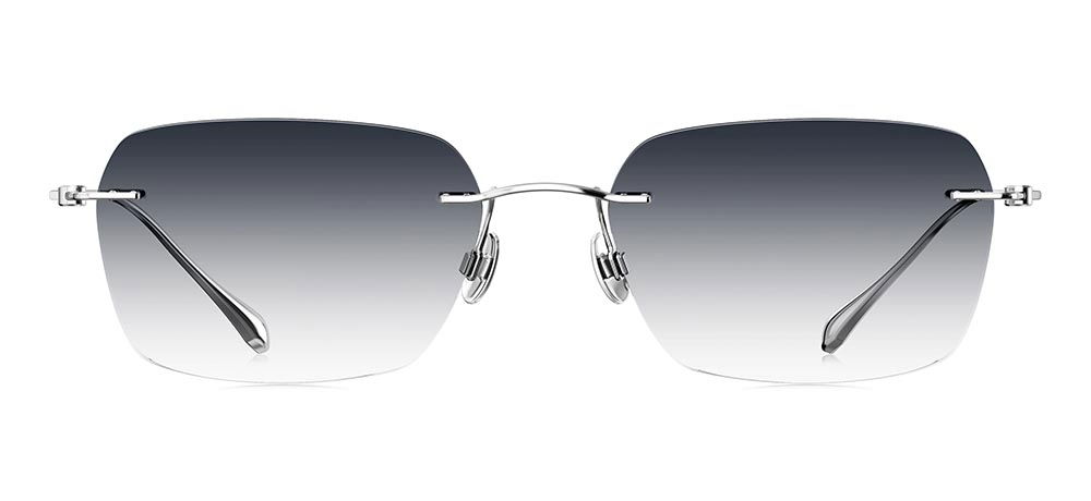 BOLON BV1051-A90 Güneş Genç Erkek Köşeli Çerçevesiz Titanyum UV400 - 1