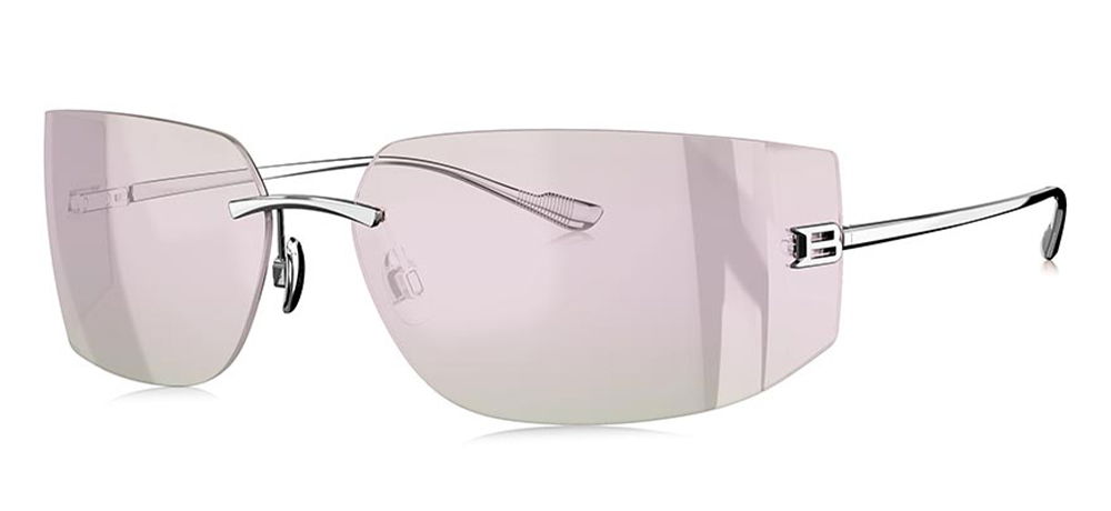 BOLON BX7000-B93 Güneş Genç Kadın Geometrik Çerçevesiz Titanyum UV400 - 2