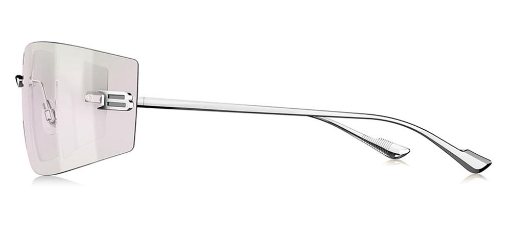 BOLON BX7000-B93 Güneş Genç Kadın Geometrik Çerçevesiz Titanyum UV400 - 3