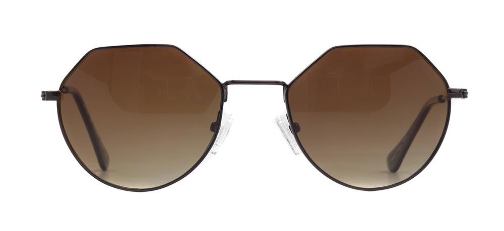 BENX SUNGLASSES BXGÜNŞ 8007.50-C.30 Güneş Genç Kadın Geometrik Çerçeveli Metal UV400,Polarize - 1