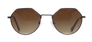 BENX SUNGLASSES BXGÜNŞ 8007.50-C.30 Güneş Genç Kadın Geometrik Çerçeveli Metal UV400,Polarize - BENX SUNGLASSES