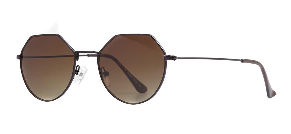 BENX SUNGLASSES BXGÜNŞ 8007.50-C.30 Güneş Genç Kadın Geometrik Çerçeveli Metal UV400,Polarize - 2