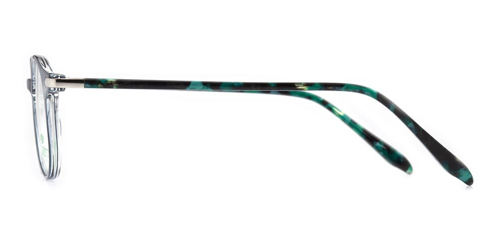 CARETTA CRTTA 1901-C.09 Optik Genç Erkek,Kadın,Unisex Oval Çerçeveli Grilamid TR90 - 3