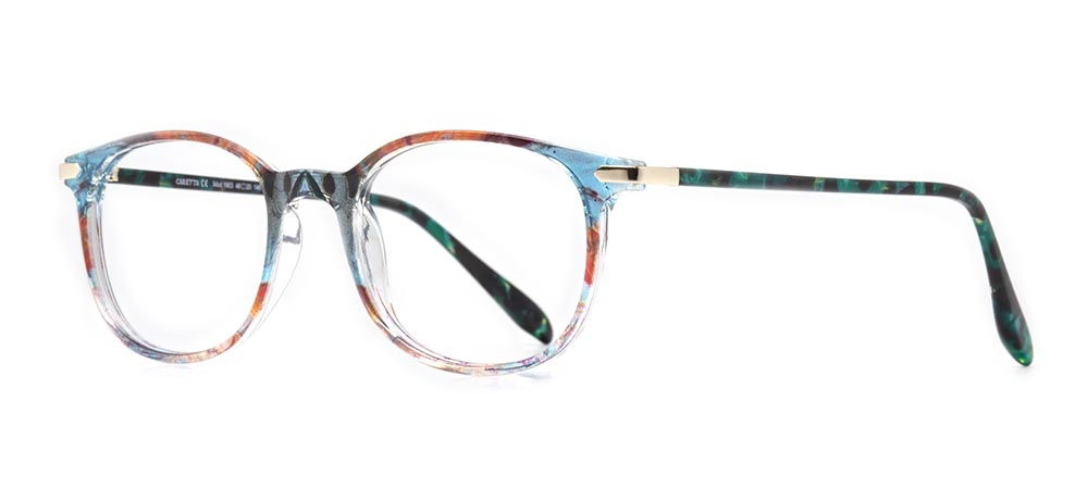 CARETTA CRTTA 1903-C.01 Optik Genç Erkek,Kadın,Unisex Oval Çerçeveli Grilamid (TR90) - 2