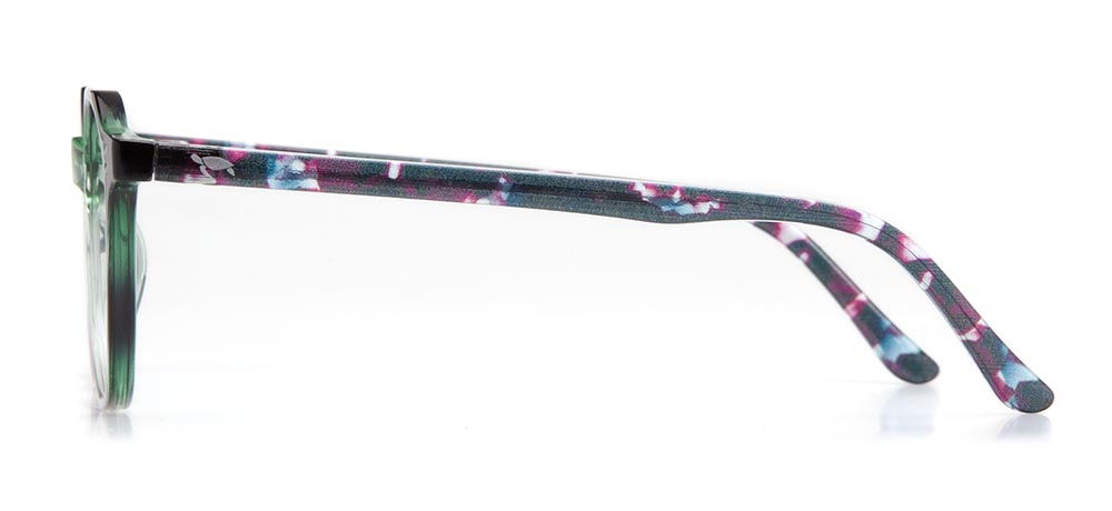 CARETTA CRTTA 1921-C.07 Optik Genç Erkek,Kadın,Unisex Geometrik Çerçeveli Grilamid (TR90) - 3