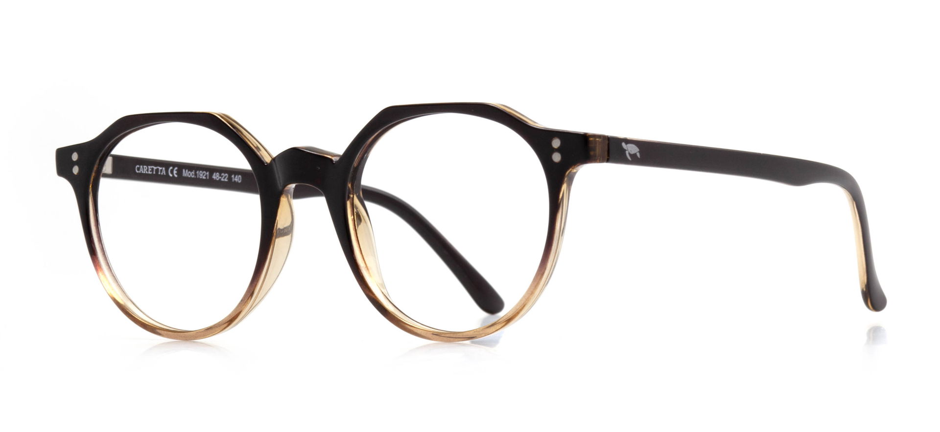 CARETTA CRTTA 1921-C.17 Optik Genç Erkek,Kadın,Unisex Geometrik Çerçeveli Grilamid (TR90) - 2