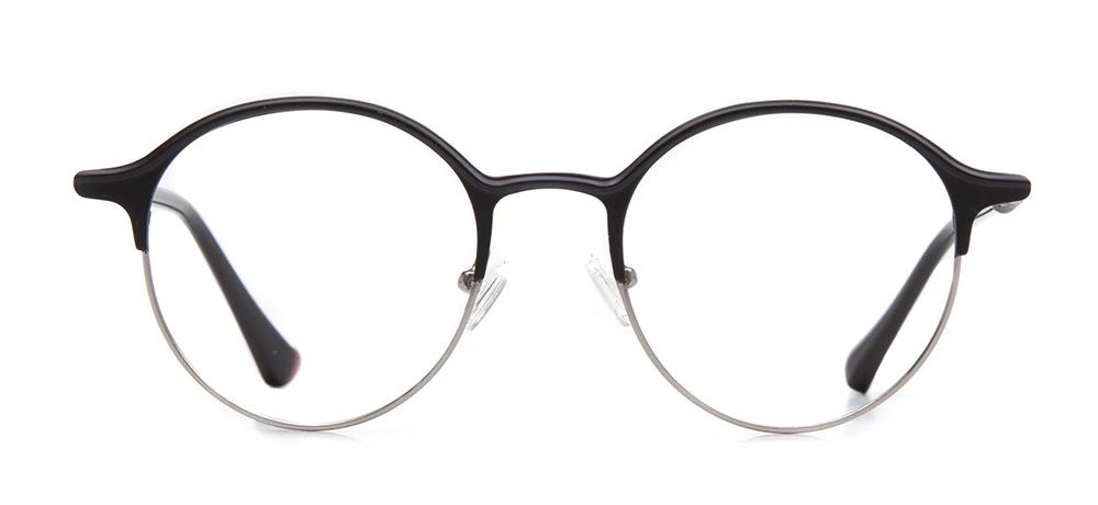 CARETTA CRTTA 7570-C1 Optik Genç,Yetişkin Erkek,Kadın,Unisex Yuvarlak Çerçeveli Metal - 1