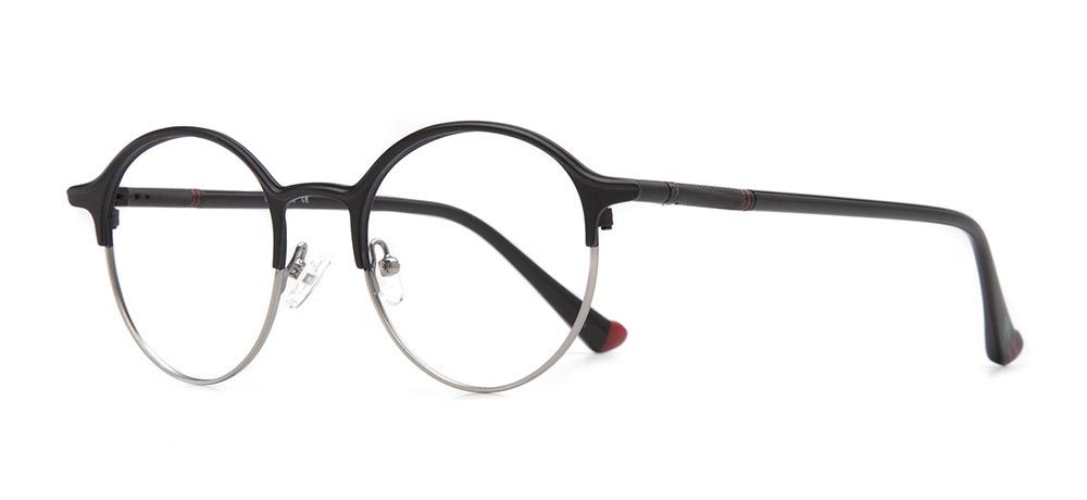 CARETTA CRTTA 7570-C1 Optik Genç,Yetişkin Erkek,Kadın,Unisex Yuvarlak Çerçeveli Metal - 2